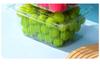 Clear Plastic Disposable Fruit Box with Lid for Strawberries