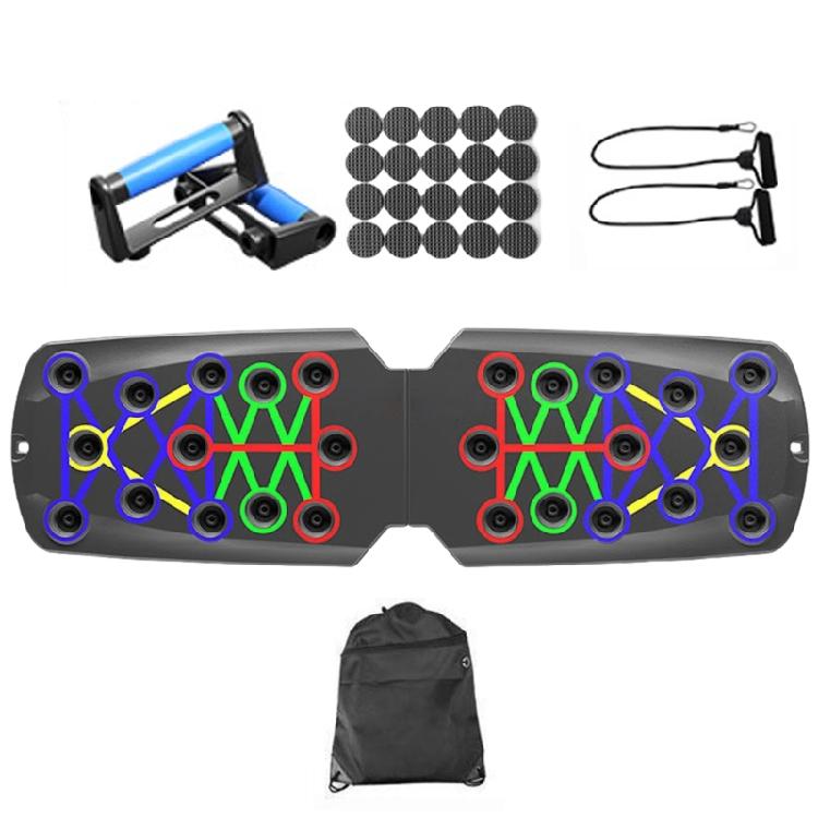 Liegestützständer Liegestützbretter Trainingsbrett mit Widerstandsband Liegestützbretter Multifunktionales Liegestützbrett Equipment