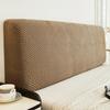 Jacquard Velvet Elastic Bedhead Cover All-inclusive Bedroom Home Bedside Backrest Protection Headboard Dust Cover
