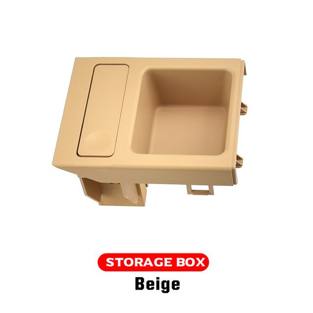 Nowy podwójny otwór Car Styling przedni środkowy schowek na deskę rozdzielczą moneta + uchwyt na kubek do BMW serii E46 1999-2006 51168217953