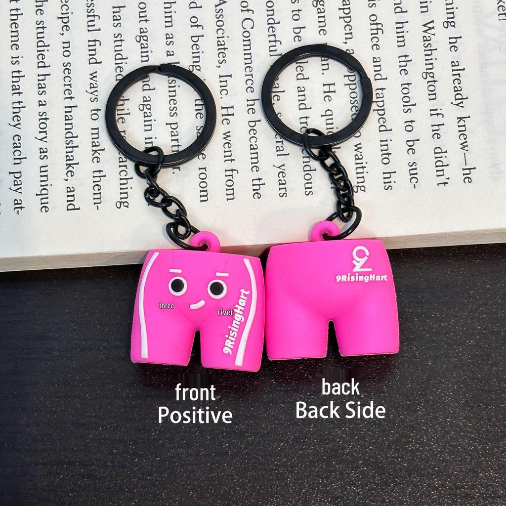 Miu Series Mini Barbell & Dumbbell Plate Keychain Bag Charm