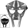 India MF DOOM Mask Mad-villain Mild Steel Face Armour Medieval Hand-Forged Doom mask Decorative Mask  (Silver, Pack of 1)