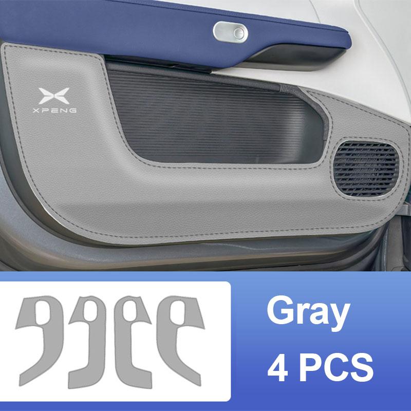 For Xpeng G6  2024 2025 Car Door Leather Anti Kick Pad Dustproof Protector Edge Film Stickers Side Auto Interior Accessories
