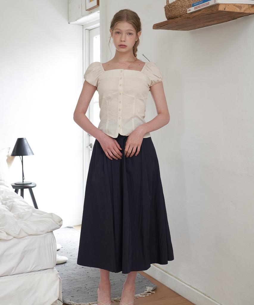 Peullobeu Half Flare Skirt_Na