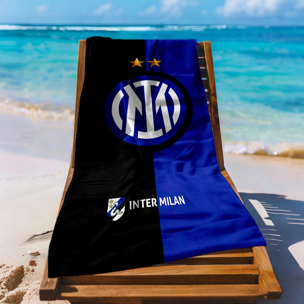 Inter Milan Beach Towel Soft Durable Quickdry Comfortable Lightweight Portable For Swimmingbeachcamping Travel Beach Accessoriesgym