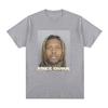 Summer Mens and Womens Letter Portrait Printed Round Neck Tshirt Casual 100 Pure Cotton Soft Breathable Short Sleeved Shirt