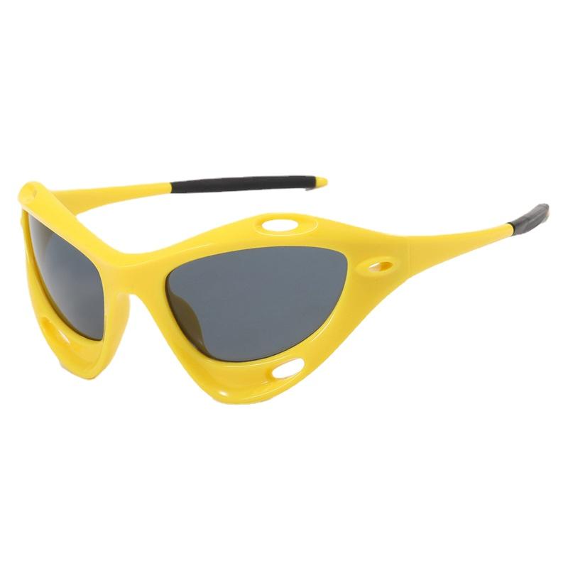 Stylish Men Y2K Sunglasses Latest Women Personalized Windproof Sun Glasses Men's Sports Cycling Glasses UV400 Protection Protection Eye Wear
