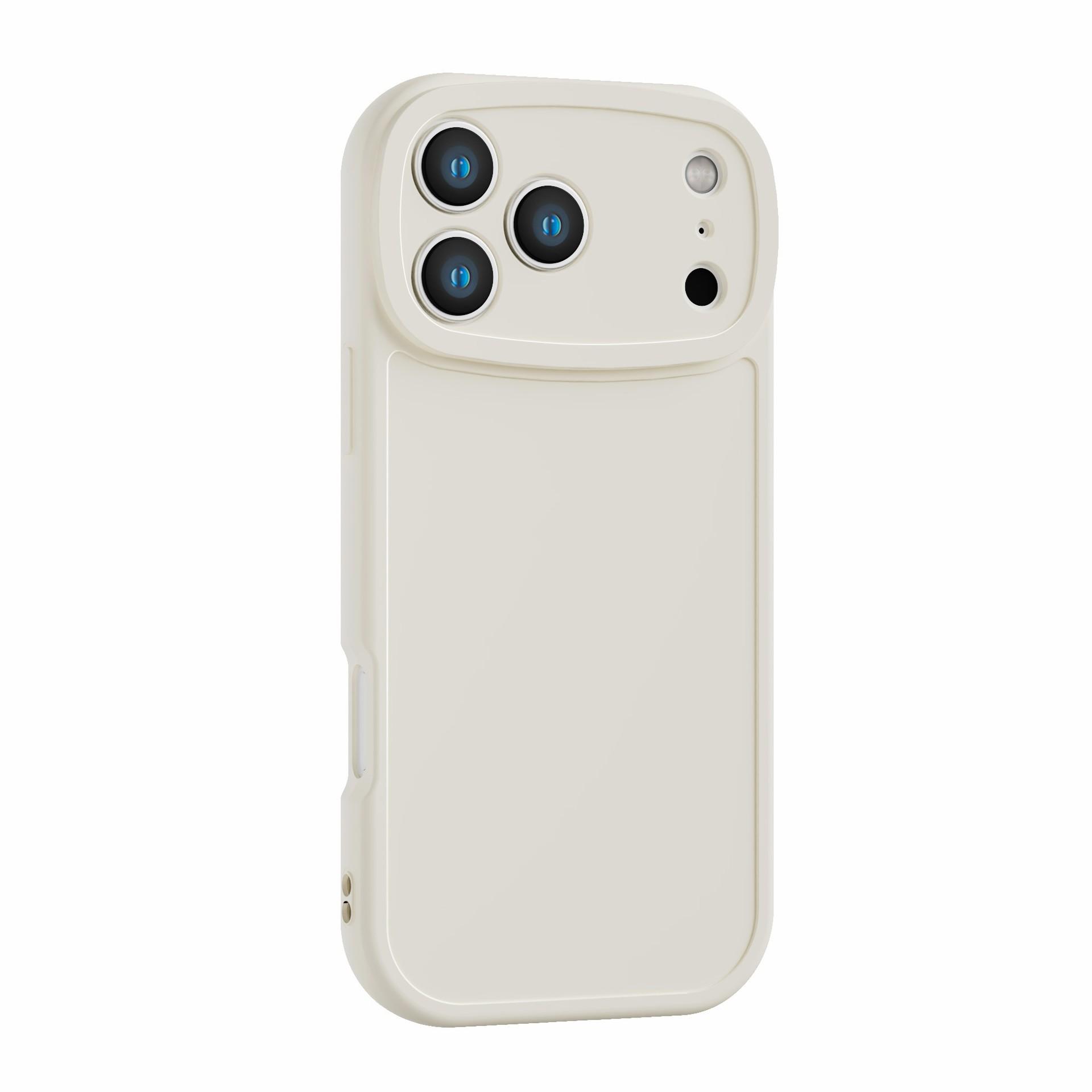 

Для IPhone 17 Big Eyes Матовий шкіряний чохол з канавками для мобільного телефону для IPhone 16promax Чохол з матеріалу овечої шкіри 5G/5S