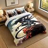 3Pcs Bedding SetAlien Xenomorph Soft Bed Sheet and Two Pillowcases Home Bedroom Decor