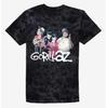 Band Gorillaz Roll Group Acid Wash Tee Shirt New