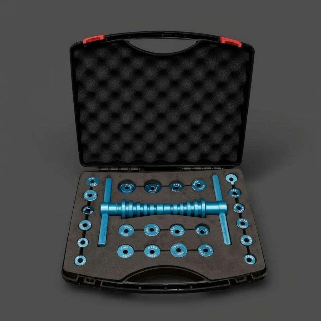 Cycle Bearing Press Kit Foam Lined Installation Tool Assembly Tools