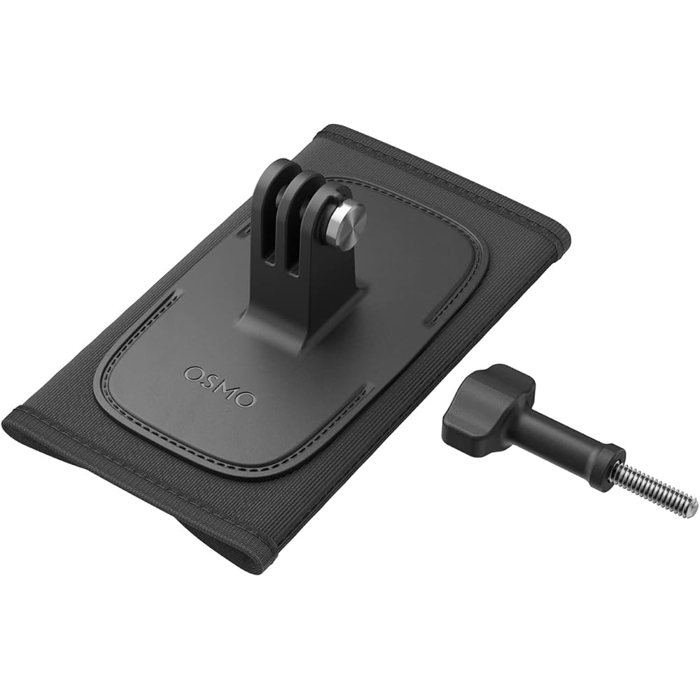 DJI Osmo Backpack Strap Mount, Compatible with: Osmo Action 2, Osmo Action 3, Osmo Action 4, Osmo Action 5 Pro, Osmo 360, Osmo Nano, Osmo Action 6