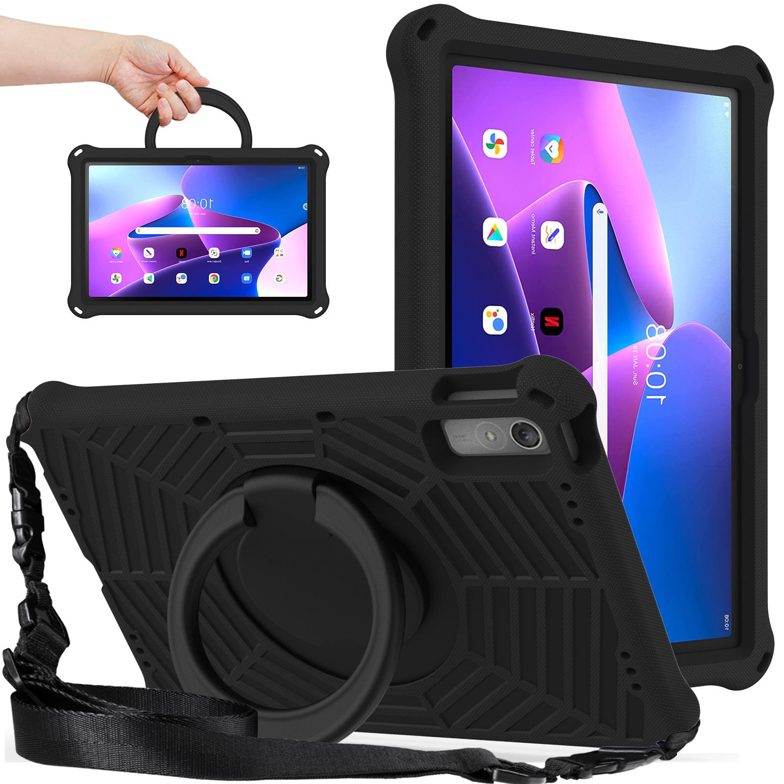 

Rotating Case For Lenovo Tab P11 Gen2 Xiaoxin Pad Plus 2023 Pro 11.5 TB-350FU J716F J706F EVA Cover For M10 Gen3 10.1 TB-328FU P11Gen2 2023TB-350FU чёрный