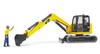 Bruder CAT Mini Excavator BR02466 (with figure)