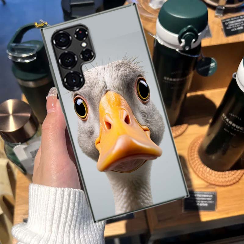 Yellow Duck Cases Phone Case for Samsung Galaxy S26 Ultra S25 Edge S24 S23 FE S21 Plus S20 S22 S10 Cover TPU Capa Shell Shockpro