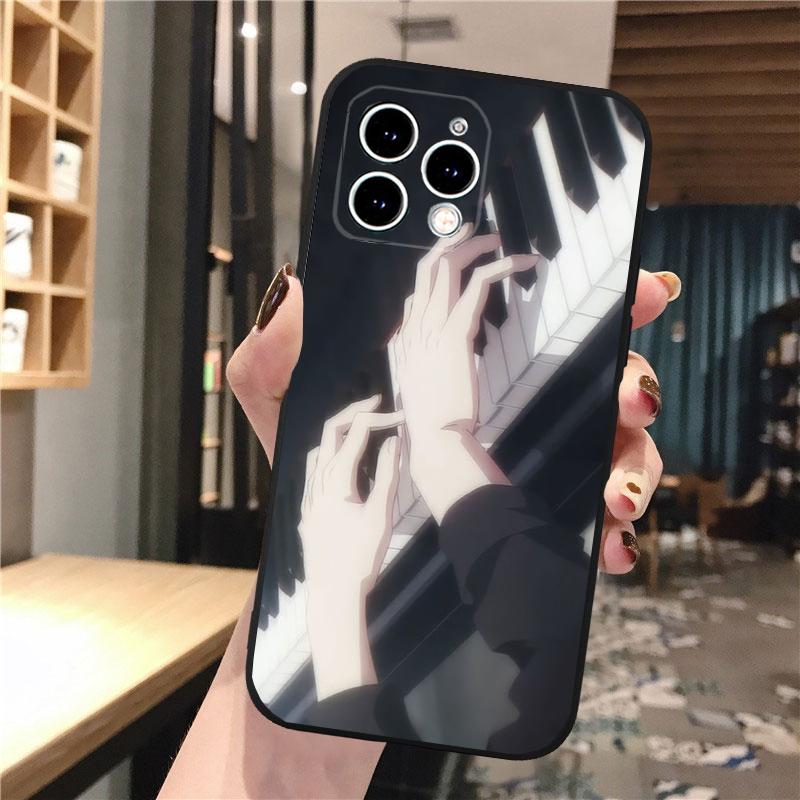 Music Piano Phone Case For iPhone Samsung Galaxy Redmi Xiaomi Oppo OnePlus Note S A 7 8 9 10 11 12 13 14 20 21 22 23 53 54 Pro Max Plus Ultra TPU Soft