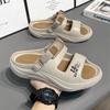 Men's women's sandals thick soles new large size fashion men's slippers EVA light breathable casual sandals men shoes slides