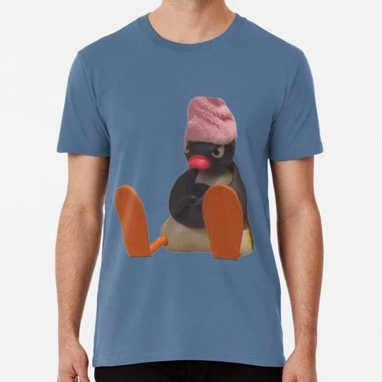 Shower Pingu Mood Size S to 5XL Made in the USA T-Shirt M