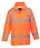 Hi-Vis Rain Warning Jacket, Orange, Hi-Vis, Rain Xxl - Kur Hi-Vpxxl