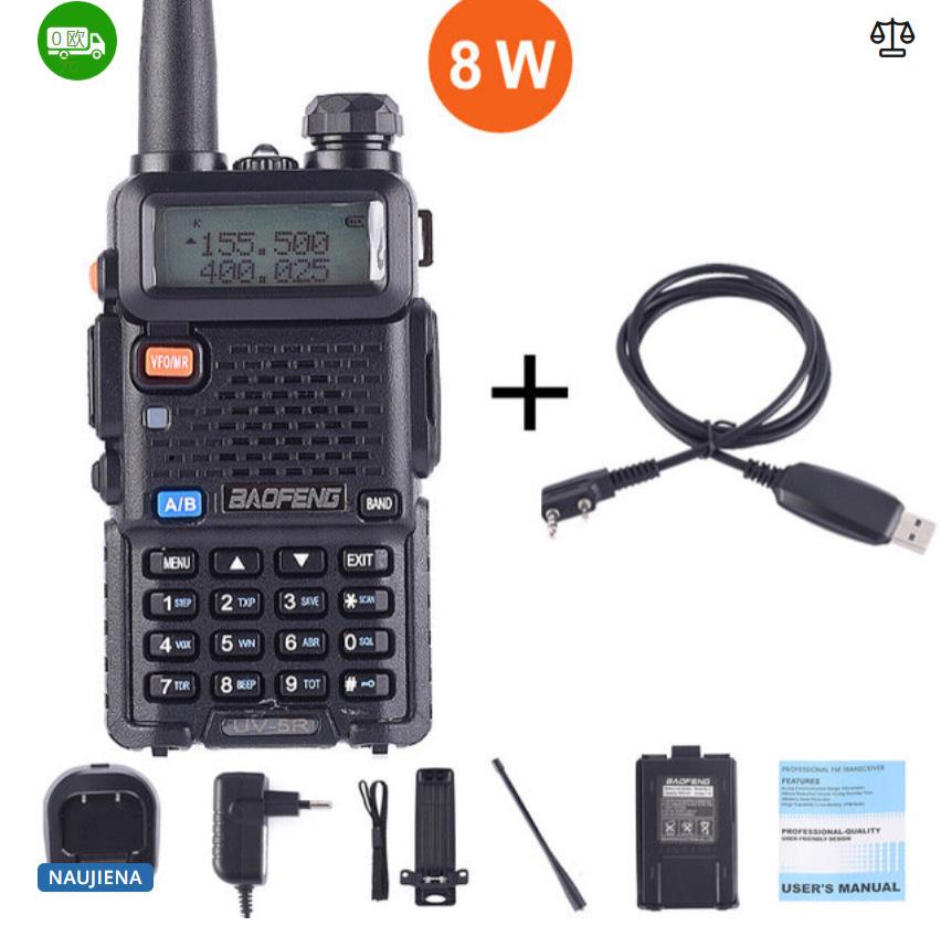 

Baofeng UV-5R Мощная двухдиапазонная рация дальнего действия (Английская версия)