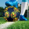 Club America Logo Soccer Ball, Colorful, Suitable for All Ages, Machine-stitched, PVC Material, Competition Grade, Durable and High Bounce