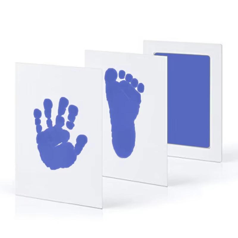 

Kit Ink Pads Baby DIY Newborn Hand And Footprint Photo Frame Handprint Toddlers Souvenir Accessories Safe Clean Baby Shower Gift