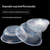Disposable Thickened Plastic Food Container Bowls, 50-Pack