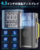 21800mAh Jump Starter for 12V Electric Air Pump with Maximum Pressure of 150 Fast Blower Vacuum Jump Engine 4000A Peak USB LED Emergency Air