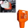 Square Cup Holder Expander for Car, Milk Crate Cup Holder, Anti-Slip Large Drink Stabilizer, Universal Vehicle Spill Proof Organizer for Truck SUV