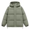 Winter New Thick Padded Jacket Korean Version Hooded Padded Jacket Hong Kong Wind Loose Casual Coat Men and Women The Same Bread Clothing