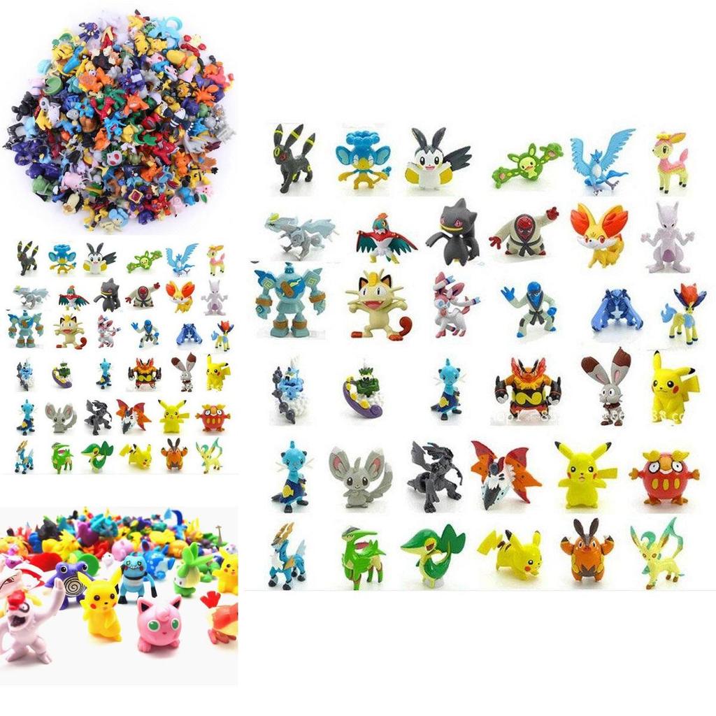 24 Adorable Pokemon Figures For Collectors And Fans 2-3cm Size
