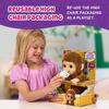 Little Live Pets My Baby Monkey Mango Sounds and Reactions Plush Interactive Monkey Toy Set with Interactive Pet for Ages 50+ Accessories, 4+