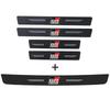 Car Rear Trunk Bumper Plate Door Sill Protector Stickers For Toyota GR Sport Racing Corolla Aqua Avensis Prius RAV4 Yaris Camry