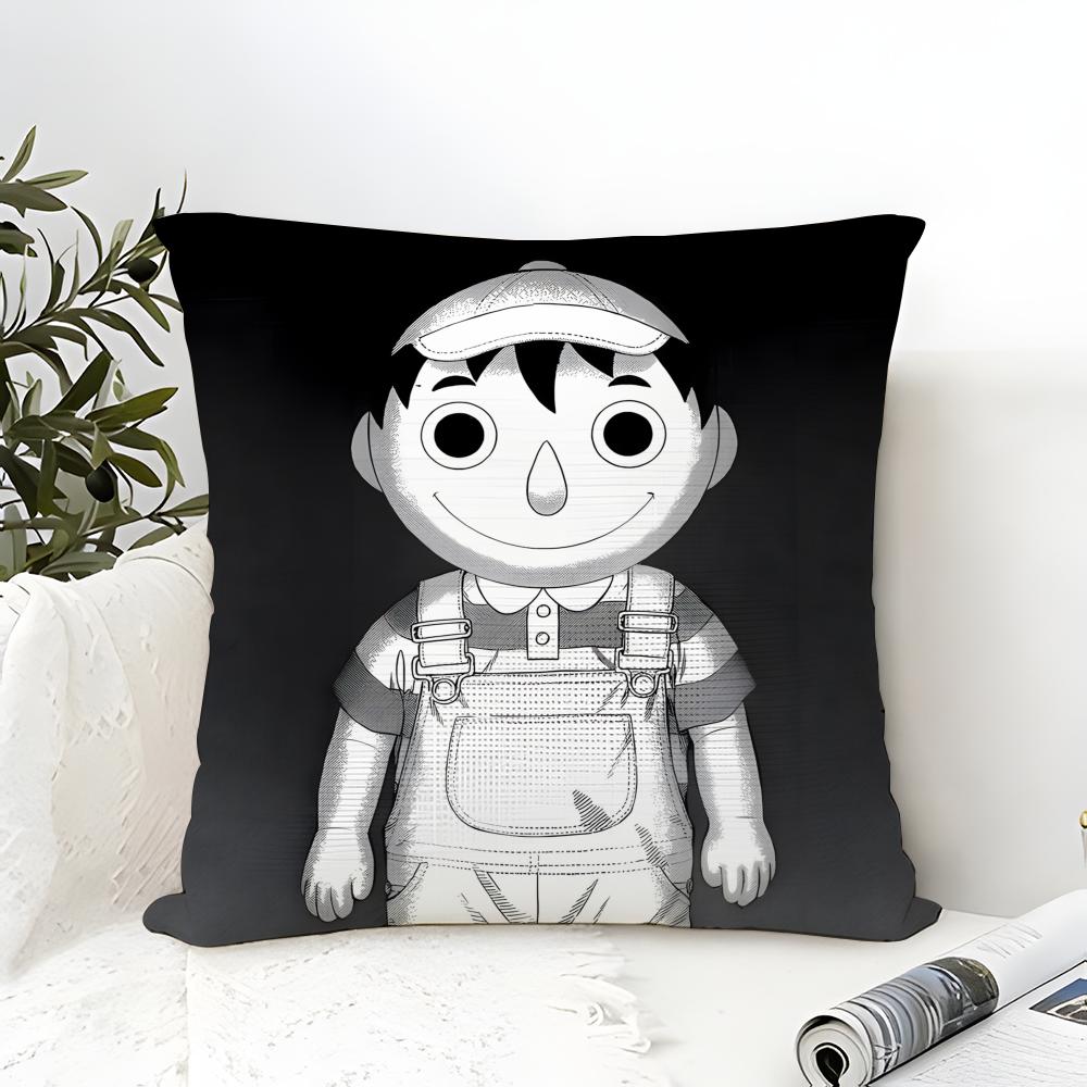 Classic Comic Anime T-Tomodachi Game 2 Pillow Case Linen Pillow Case Sofa Home Decor Cushion Cover Cushion Cove