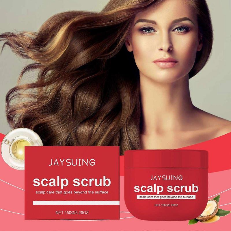 Exfoliating Scalp Scrub Shampoo with Tumeric & Avocado Oil 200ml