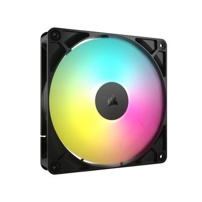 CORSAIR RS140 ARGB PWM 140mm PC-Gehäuselüfter Daisy-Chain-Unterstützung Einzelpackung Schwarz CO-9050182-WW