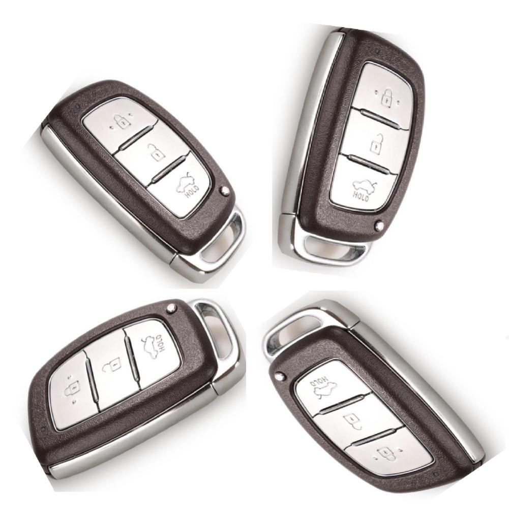 Compatible with XD New i10 3-Button Smart Key, 433MHz, 46 Chip