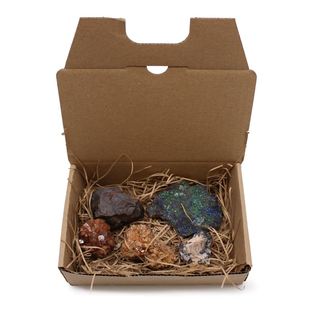 Crystal Mineral Specimens Set 5 Pack Mix 3