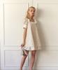 Dear Ryu Punching Lace Dress #Ivory