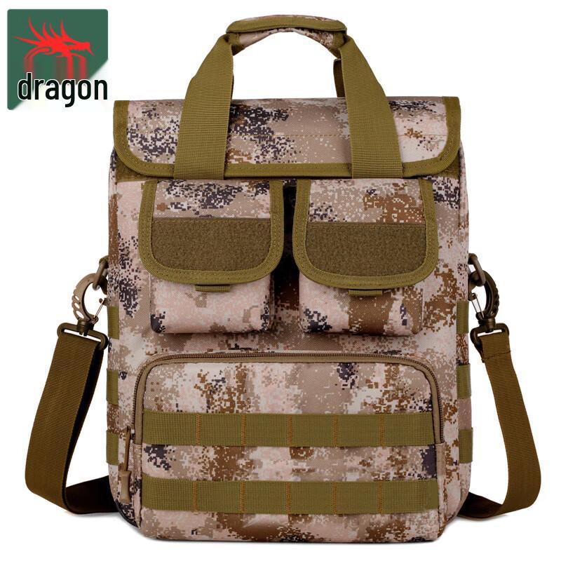 Longchan Camouflage Work Tool & Laptop Messenger Bag
