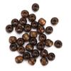 500PCS 9x10mm Wooden Beads 4mm Hole Round Wood Beads Natural Perforated Beads  DIY Craft