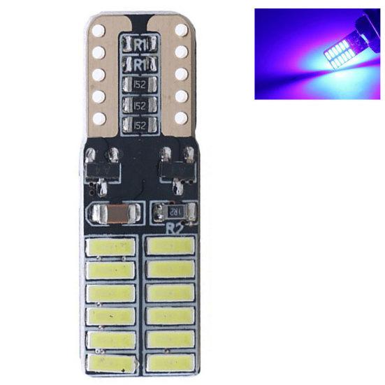 W5W T10 24SMD 4014 LED Car Vehicle License Plate Light Clearance Parking Lamp