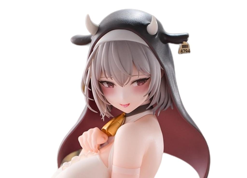 original character Cow Sister scale PVC ABS painted finished figure Biya's "Dairy Ouko" 1/6 &