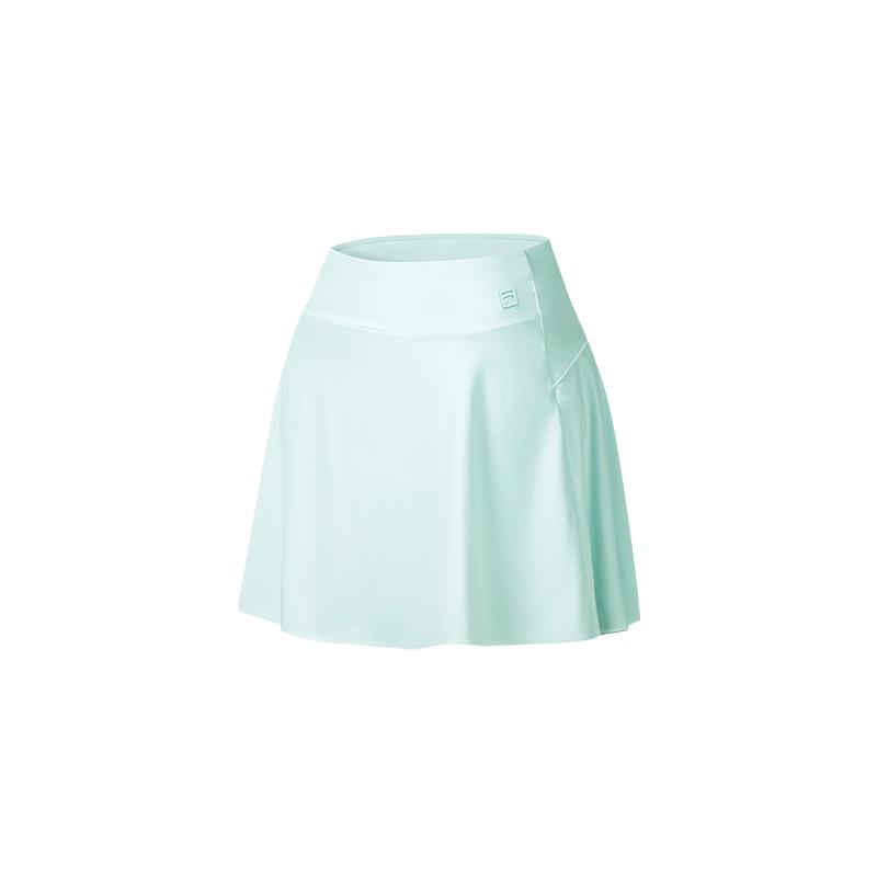 FILA Golf Series Contact Cool Feel Fashion Versatile Casual Skirt Women skirts Light-Blue A11W635316FLB