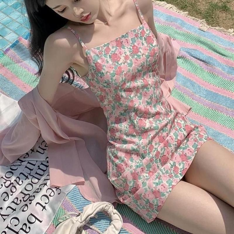 2026 Summer Floral Spaghetti Strap Dress: Fresh, Sweet, Slimming, and Versatile for Women