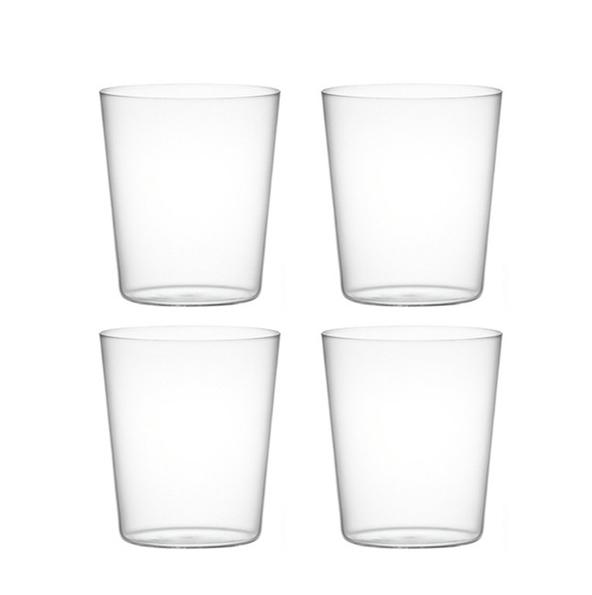 Extra Light 4PCS 450ml Juice Glasses Collins Glass Cocktail Glass Set of 4