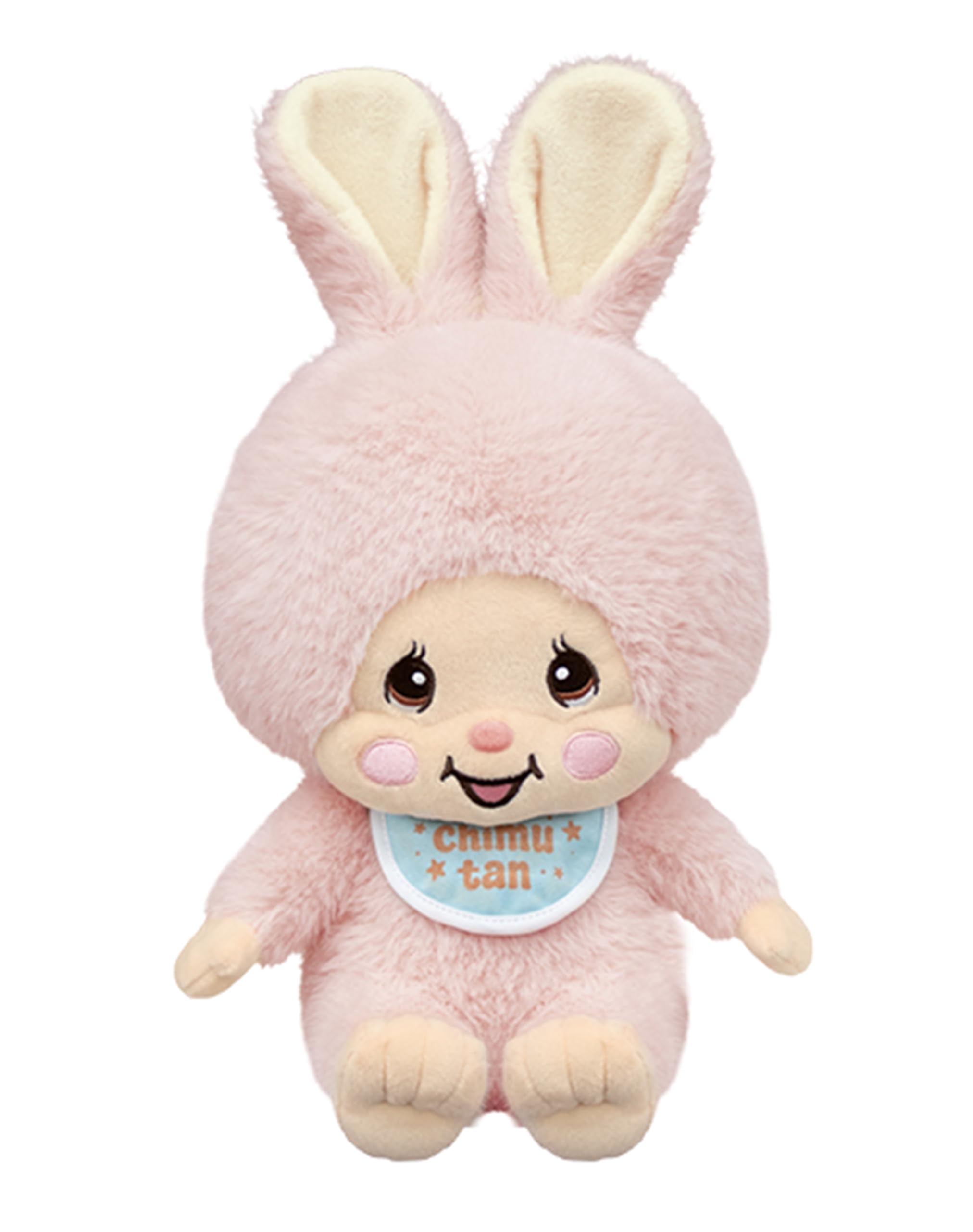 Monchichi Friends Plush Toy, Large Size (L), Extra Large, Chim-tan, Approx. 38cm