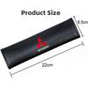 xksh2 Carbon Fiber Car Safety Belt Cover Shoulder Pad for Mitsubishi Outlander Lancer 10 ASX RALLIART Eclipse L200 Pajero Accessories