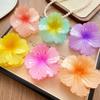 3Pcs/Set Gradient Hawaiian Flower Hair Clip Hibiscus Hair Clips New Hairpin  Summer Hair Accessories