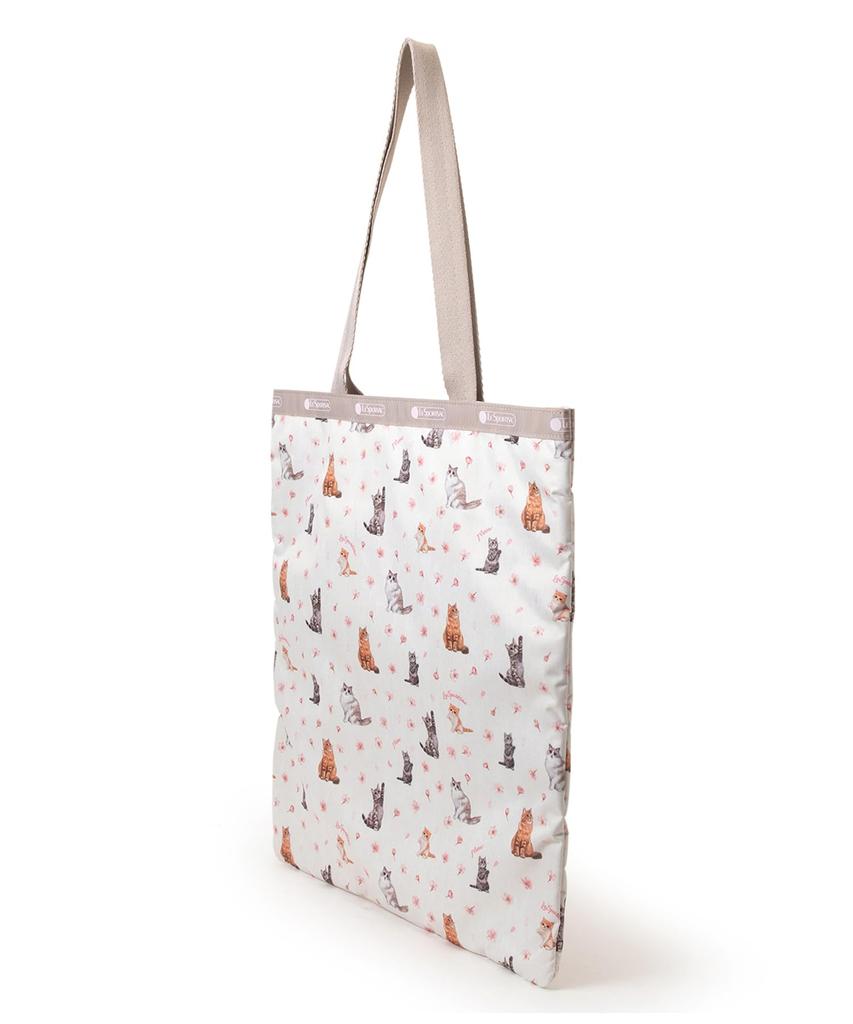 Large Emerald Cats Tote/1589/Sakura